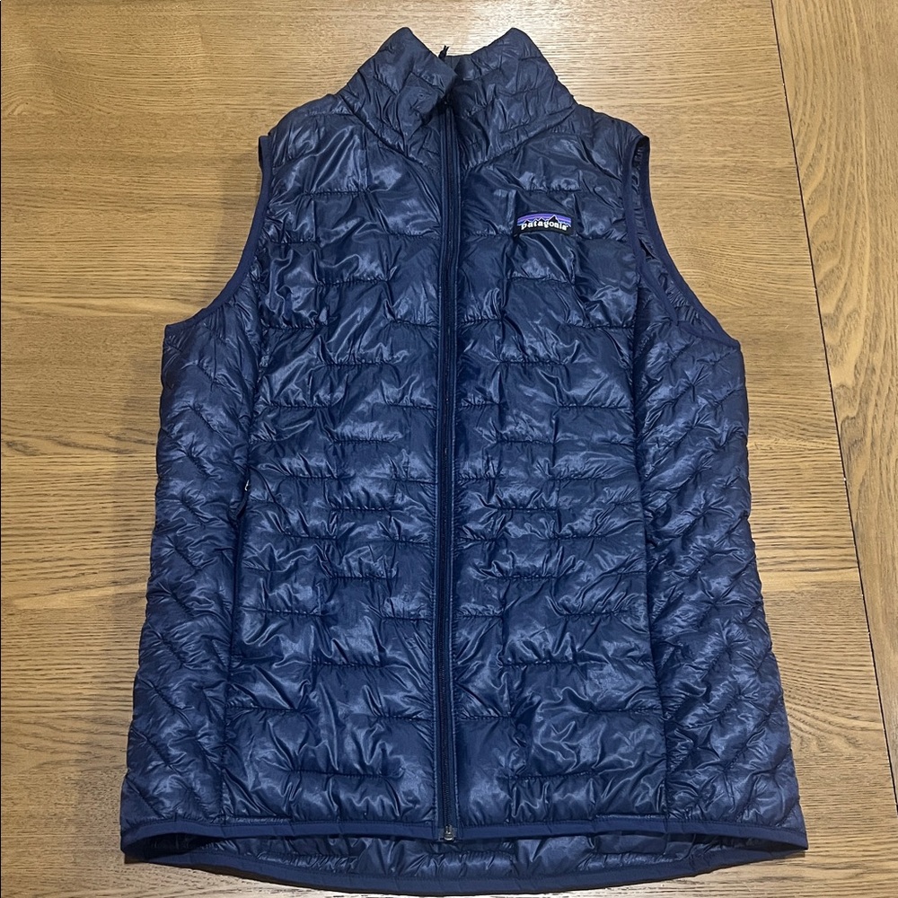 Patagonia Navy Blue Quilted Vest